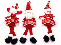 MUÑECO NAVIDEÑO PARA COLGAR PUERTA - comprar online
