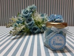 Souvenir Frascos Personalizado Con Florcitas Y Pastillita - comprar online