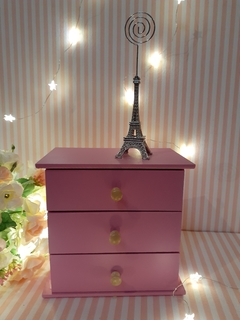Imagen de Mini cajonera fibrofacil pintada