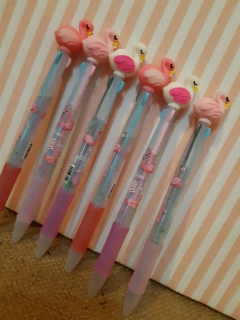 lapicera flamenco 3 colores