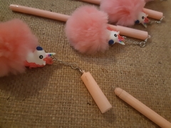 lapicera pompon unicornio