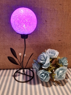Centro De Mesa Candelabro Luz Led Multicolor 15 Años
