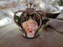 Imagen de Souvenir corona con flores