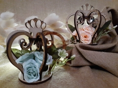 Souvenir corona con flores - Somos tu Evento