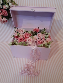 Ceremonia de cintas Baul con Flores - comprar online