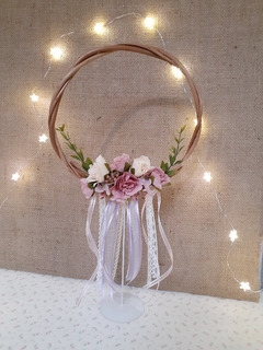 centro de mesa atrapa sueños floral - tienda online