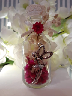 souvenir frasquito con flores secas en internet