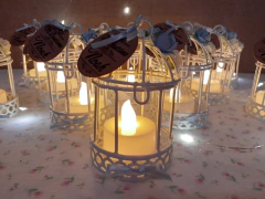 Souvenir jaulita con vela led - Somos tu Evento