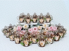 Souvenir corona con flores - Somos tu Evento