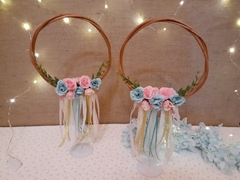 centro de mesa atrapa sueños floral - tienda online