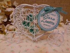 Souvenir Carroza Corazon Con Flores 15 Años, Casamiento - comprar online