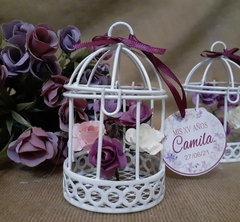 Jaulita Con Flores souvenir 9.5 cm - Somos tu Evento