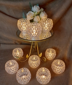 fanal chico con vela led