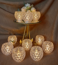 fanal chico con vela led