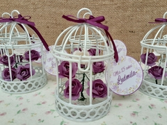 Jaulita Con Flores souvenir 9.5 cm - tienda online