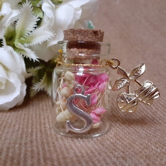 souvenir mini frasquito con flores secas - comprar online