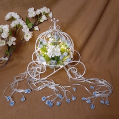 Imagen de Ceremonia De Cintas Carroza de hierro 30cm con luz led