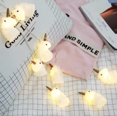 Guirnalda Led 10 Luces En Forma De Unicornio