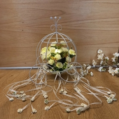 Ceremonia De Cintas Carroza de hierro 30cm con luz led - tienda online