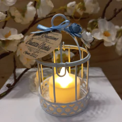 Souvenir jaulita con vela led - Somos tu Evento