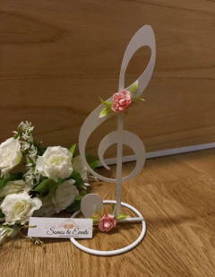 CENTRO DE MESA CLAVE DE SOL - Somos tu Evento