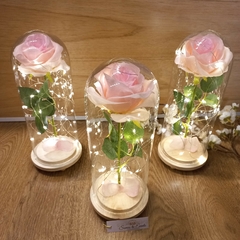 centro de mesa Rosa encantada 25 cm la bella y la bestia - comprar online