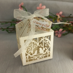 Souvenir Cajita De Opalina Con Jabon En Forma De Corazon - comprar online