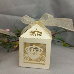 Souvenir Cajita De Opalina Con Jabon En Forma De Corazon - tienda online