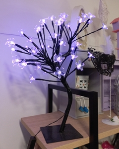 Árbol Navidad Vida Led 48 Luces En Forma De Flor 45cm - comprar online