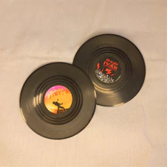 Souvenir posa vaso disco vinilo - comprar online