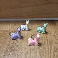 Llavero de llama