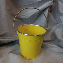Imagen de Balde Borde Plateado Con Manija 13cm