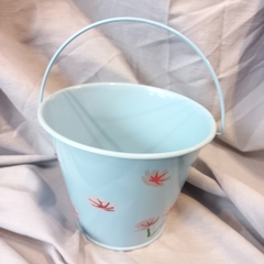 balde con flores 13 x16cm - tienda online