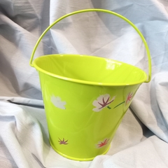 balde con flores 13 x16cm - comprar online