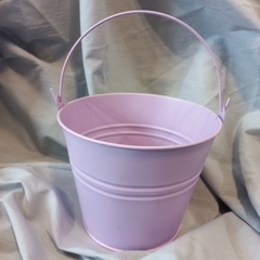 Balde Lila/ Blanco Grande 12,5 Cm - Somos tu Evento