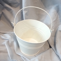 Balde Lila/ Blanco Grande 12,5 Cm - comprar online