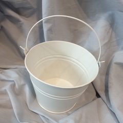 Balde Lila/ Blanco Grande 12,5 Cm - tienda online