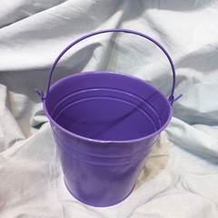 Balde Metalicos Souvenir Deco Colores 11cm - tienda online