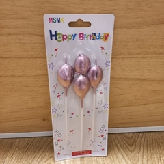 velitas de globitos para cumpleaños set x4u en internet