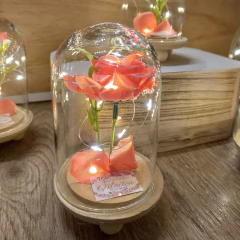 Souvenir Rosa encantada 10 cm - Somos tu Evento