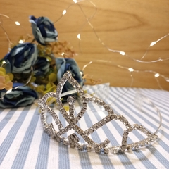 TIARA CON STRASS 15 AÑOS