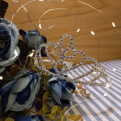 TIARA CON STRASS 15 AÑOS