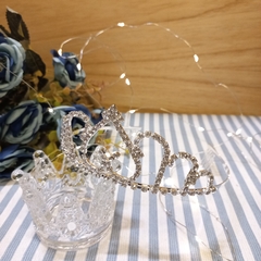 Imagen de TIARA CON STRASS 15 AÑOS