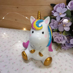 unicornio de ceramica 12 cm en internet