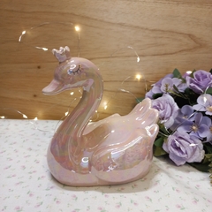 Imagen de Cisne de ceramica 14 cm