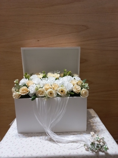 Ceremonia de cintas Baul con Flores en internet