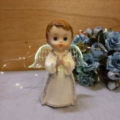 Angel Con Luz Comunion Adorno Torta 17 cm - comprar online