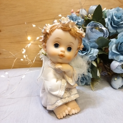 Angel SENTADO ADORNO PARA TORTA COMUNION - tienda online