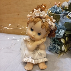 Angel SENTADO ADORNO PARA TORTA COMUNION - comprar online
