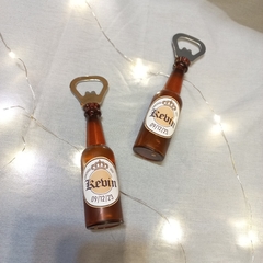 souvenir destapador botella con etiqueta personalizada - comprar online